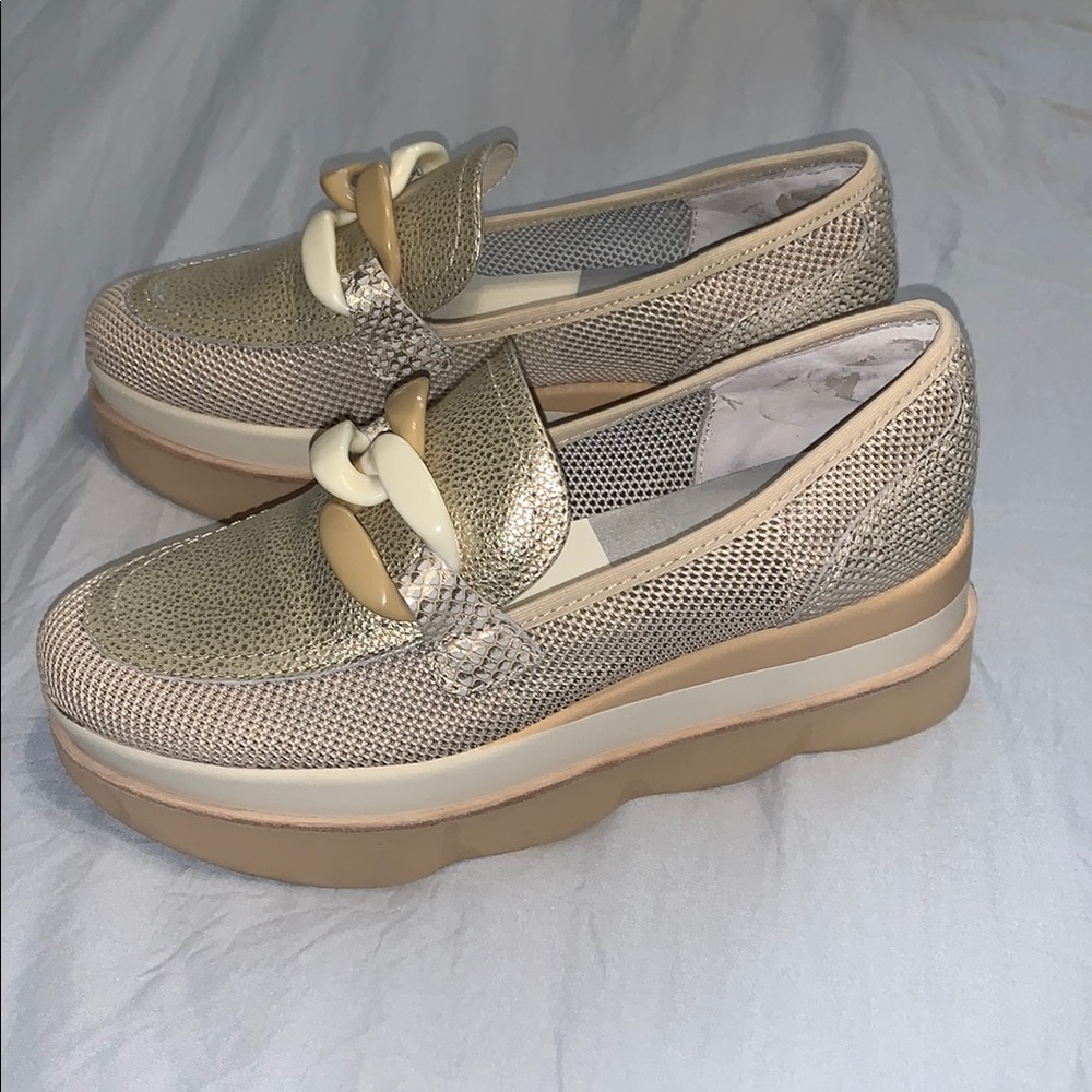 Dolce Vita Jansen Sneakers - Gold Mesh